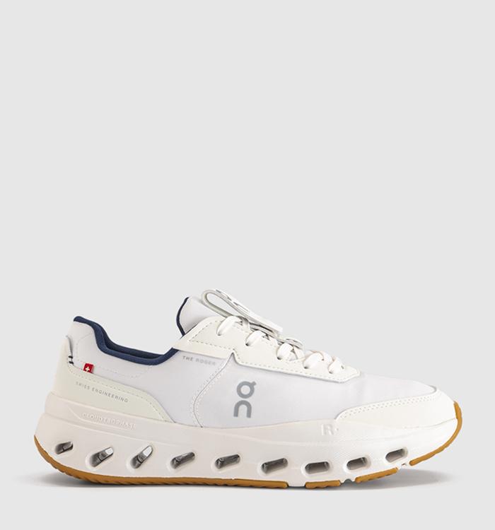 On The Roger Wildcard Trainers White Midnight