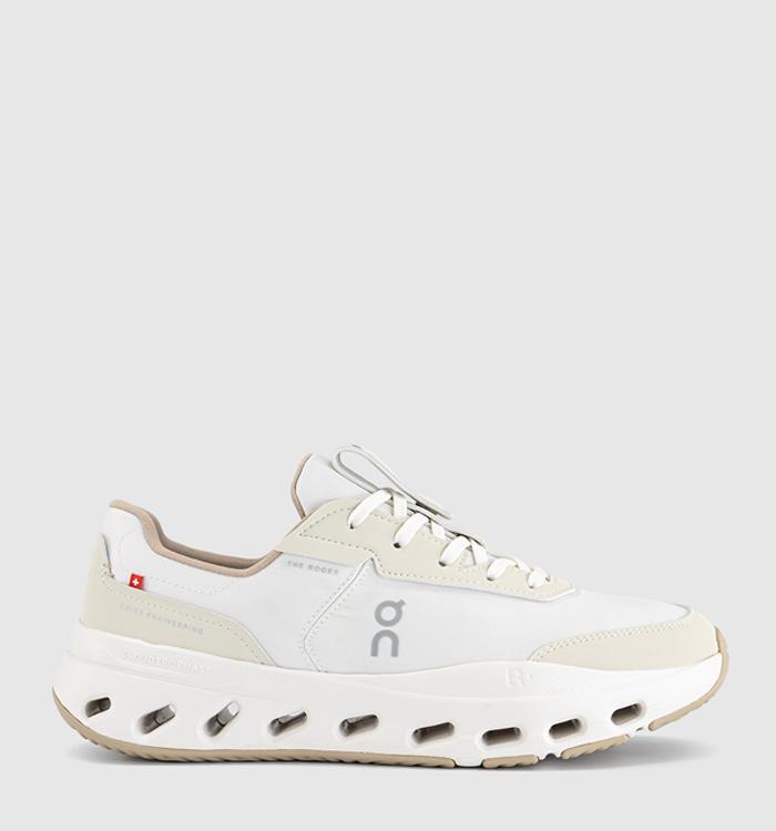 On The Roger Wildcard Trainers Ivory Sand