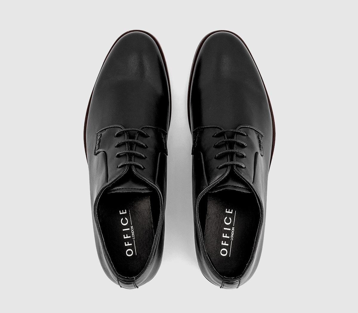 OFFICEMoreland Plain Toe Derby ShoesBlack