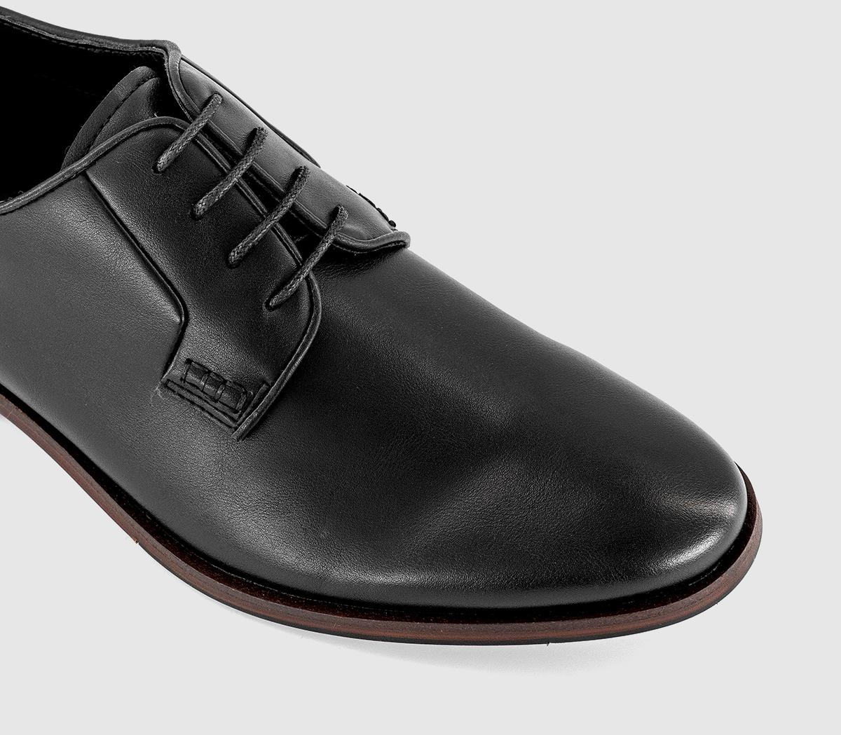 OFFICEMoreland Plain Toe Derby ShoesBlack