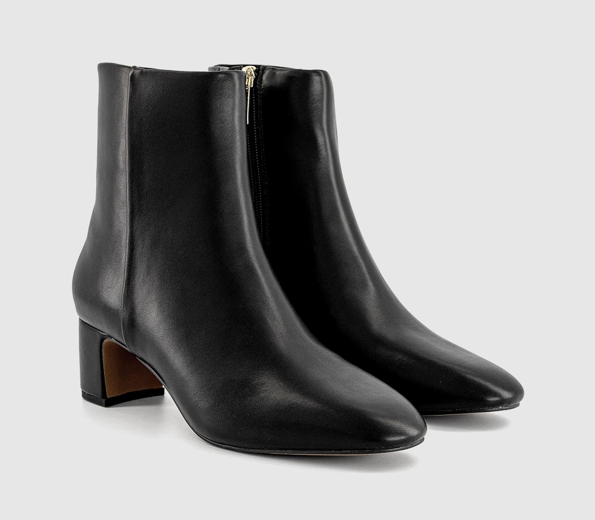 OFFICEAniston Block Heel Ankle BootsBlack