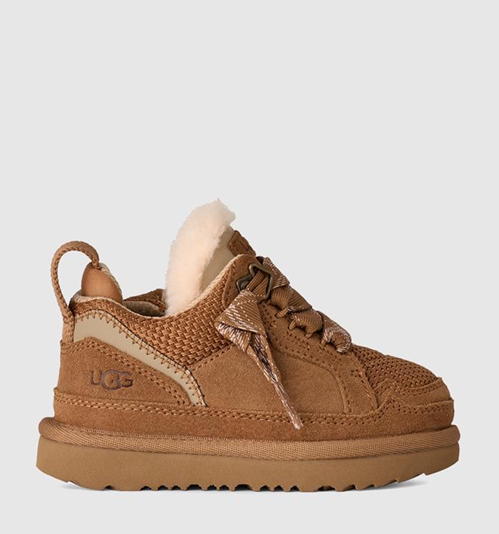 UGG Lowmel Toddler Trainers Chestnut