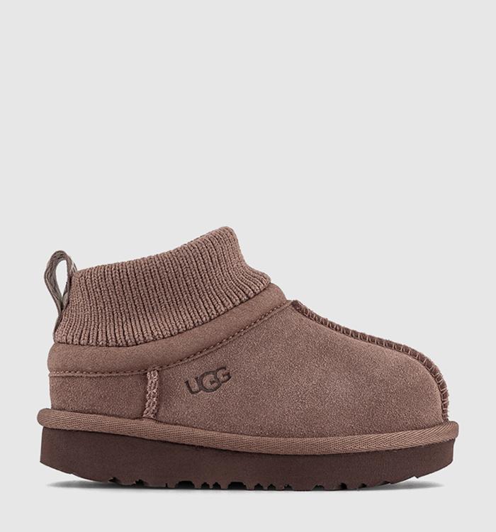 UGG Classic Ultra Stretch Cuff Toddler Boots Rocky Oak