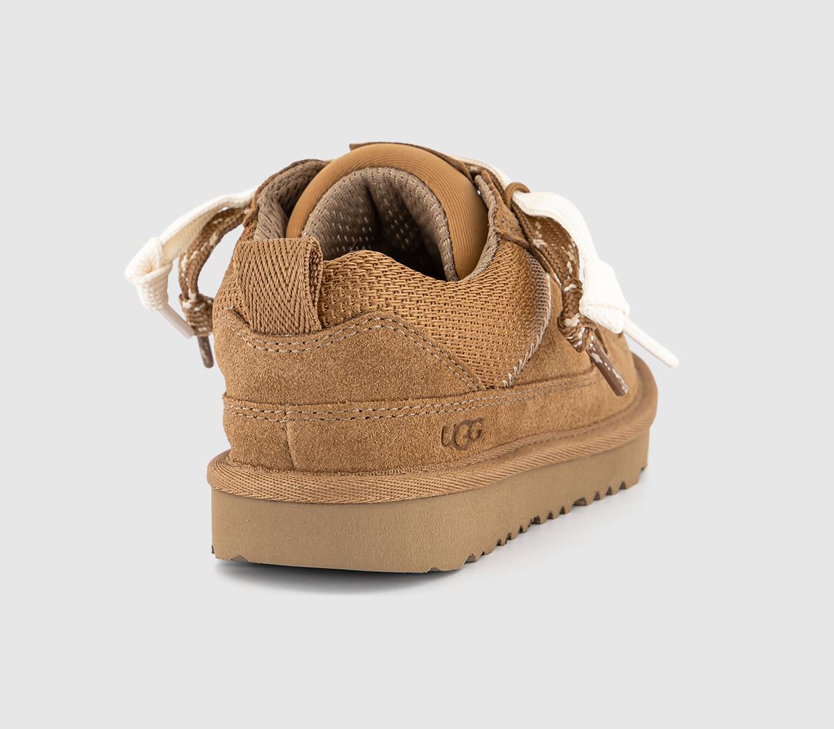 UGGLo Lowmel Kids TrainersChestnut