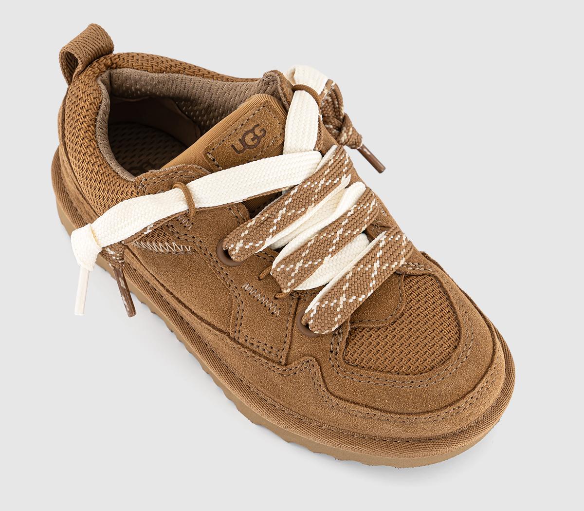 UGGLo Lowmel Kids TrainersChestnut