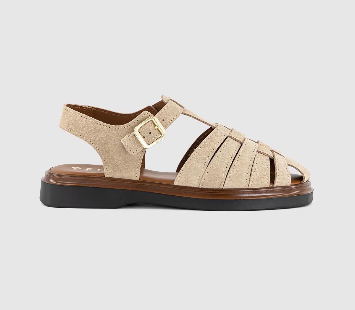 OFFICESuzie Fisherman SandalsBeige Suede