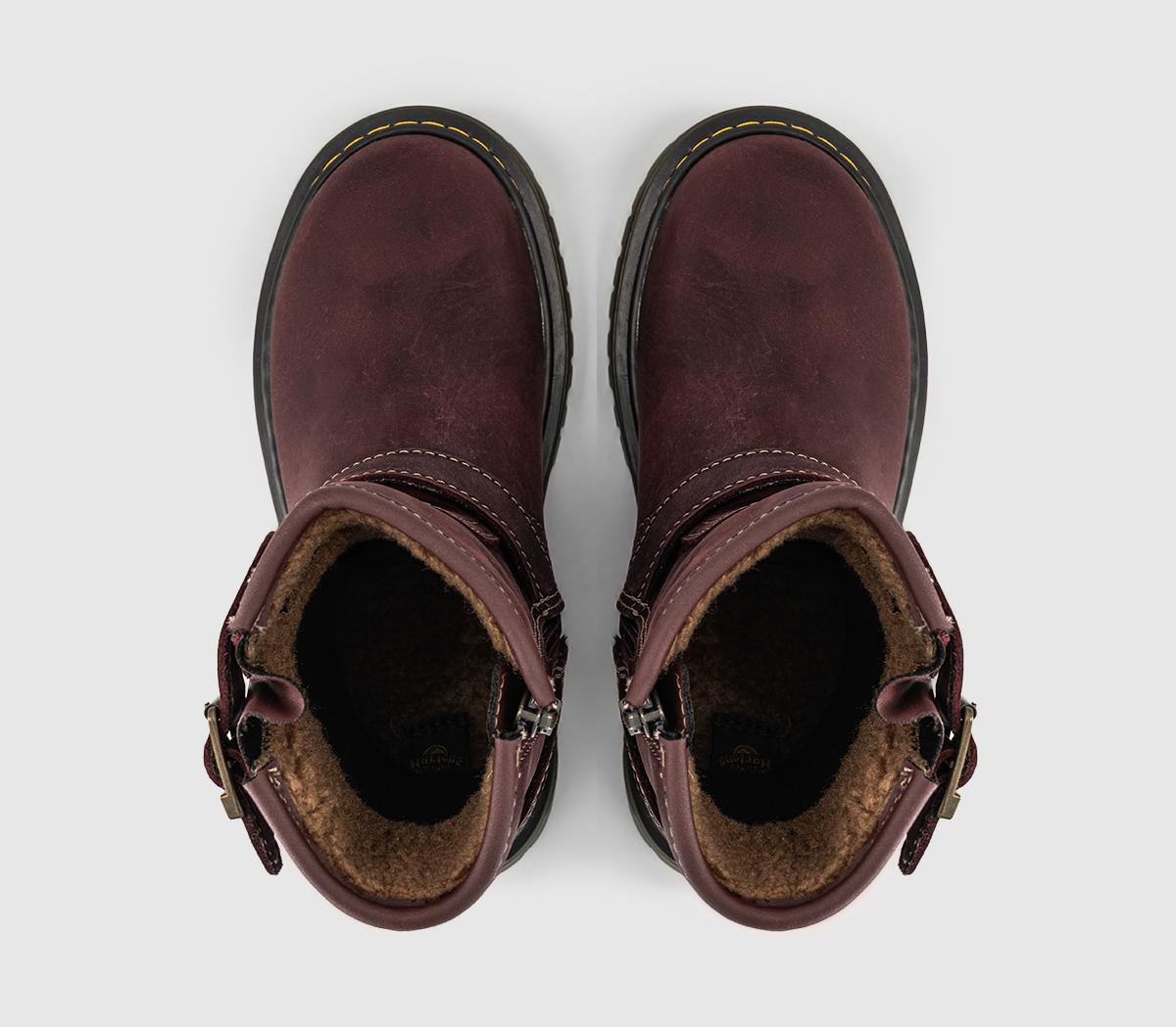 Dr. MartensGenaya Junior BootsDark Brown
