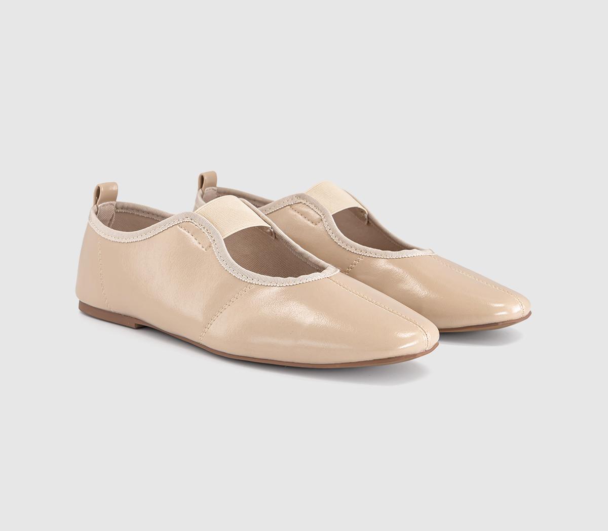 OFFICEFraser Soft Elastic Mary Jane BalletsCream