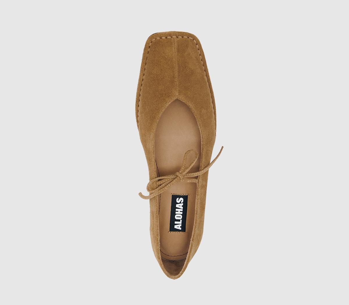 ALOHASSway Soft LoafersTan Suede