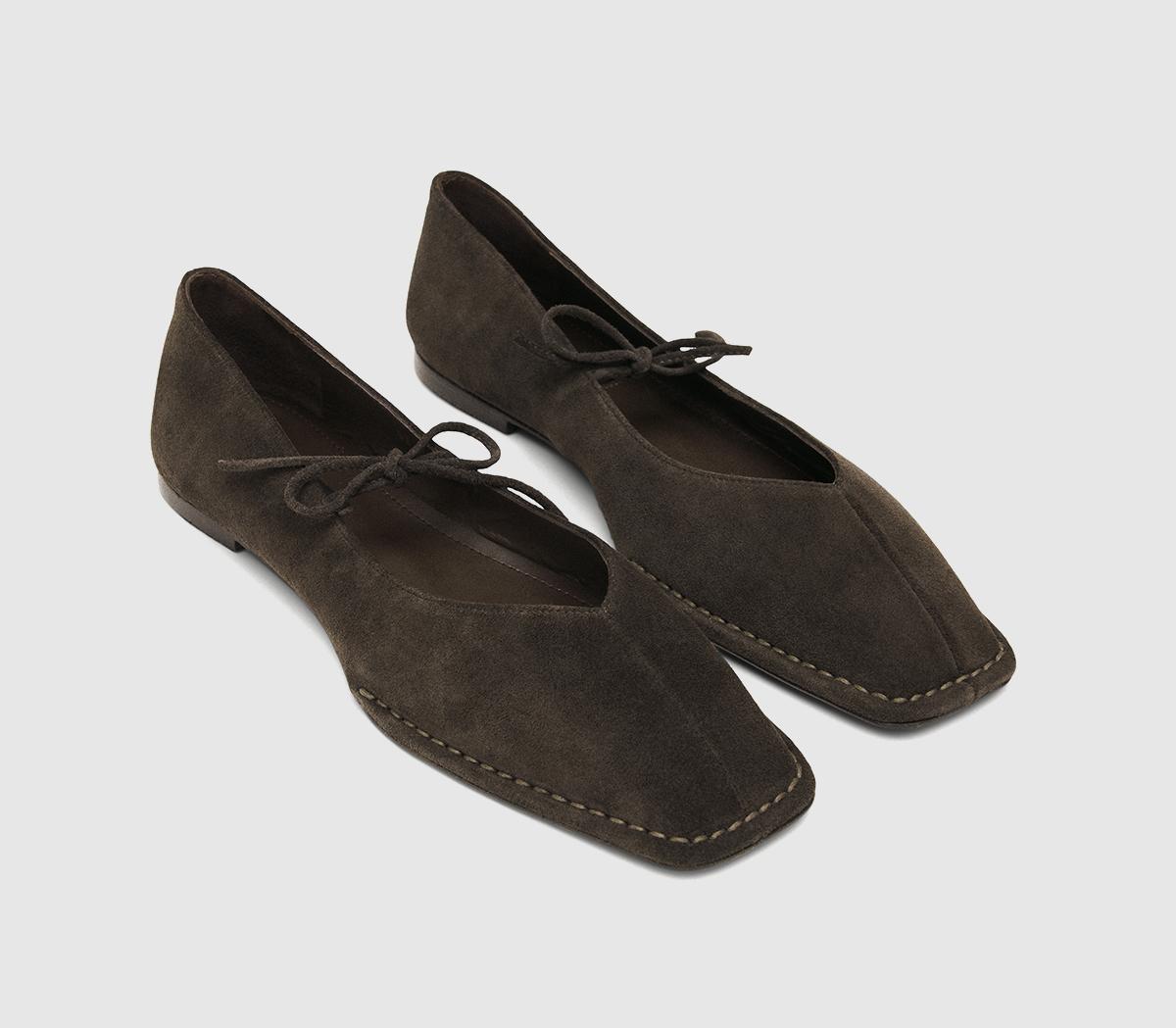 ALOHASSway Soft LoafersBrown Suede
