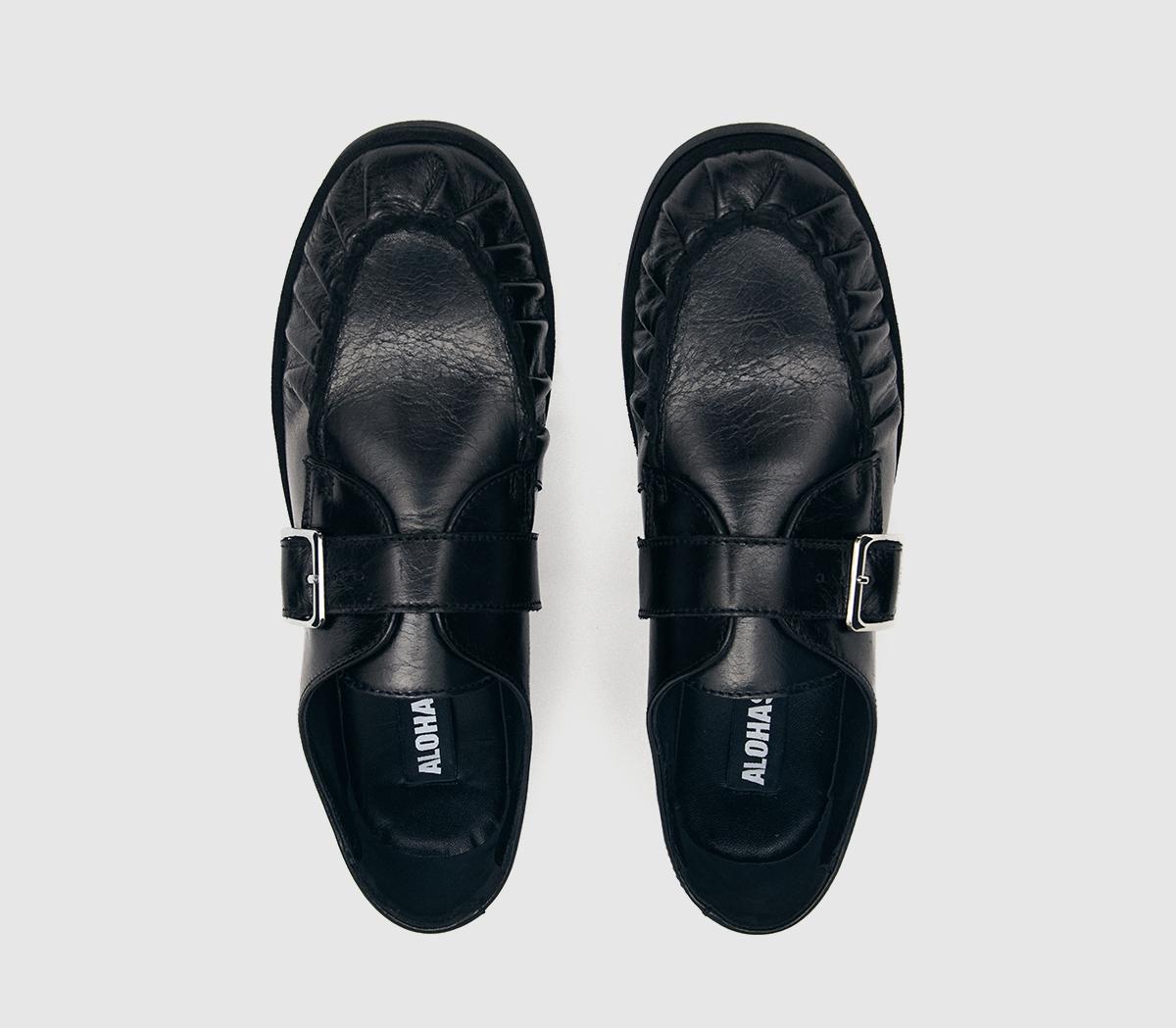 ALOHASBrandy LoafersBlack Leather