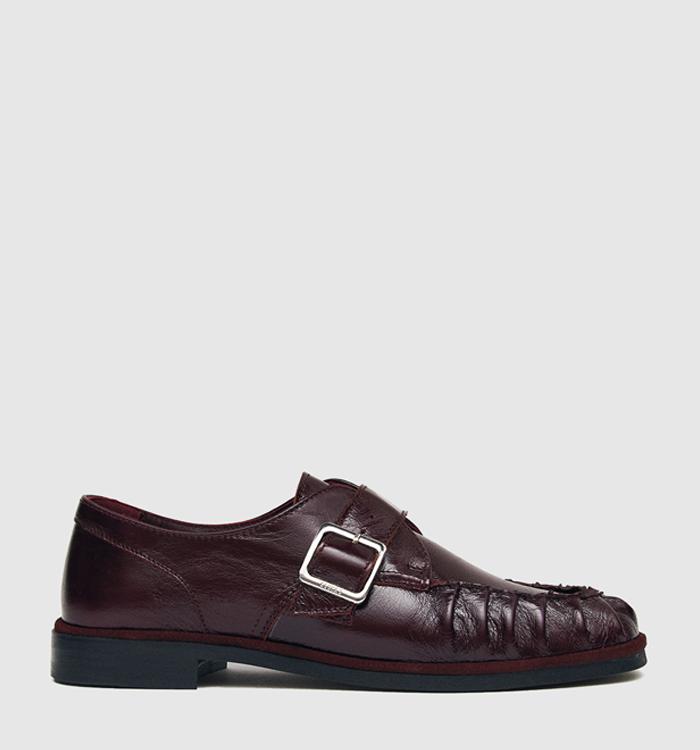 ALOHAS Brandy Loafers Burgundy Leather