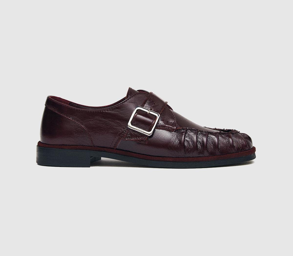 ALOHASBrandy LoafersBurgundy Leather