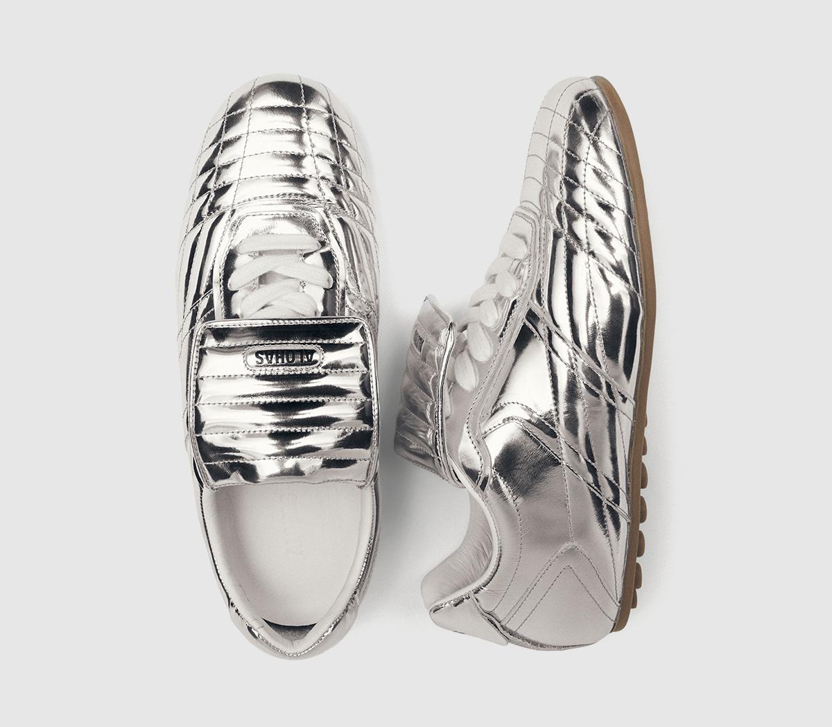 ALOHASTB.99 SneakersSilver Leather