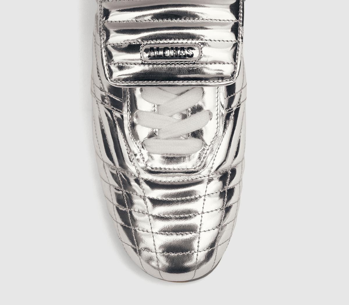 ALOHASTB.99 SneakersSilver Leather