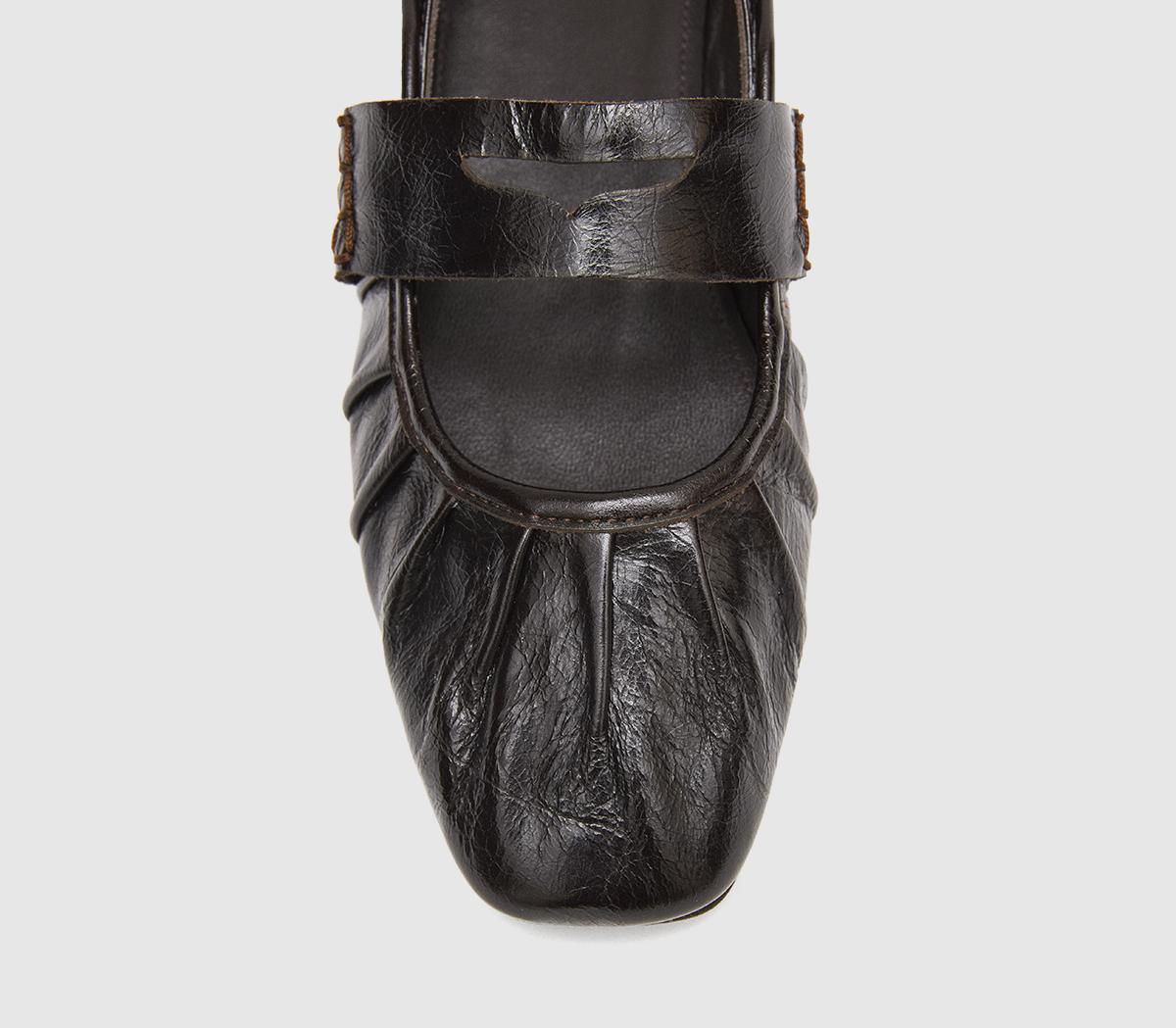 ALOHASBargo Ballet FlatsBrown Leather