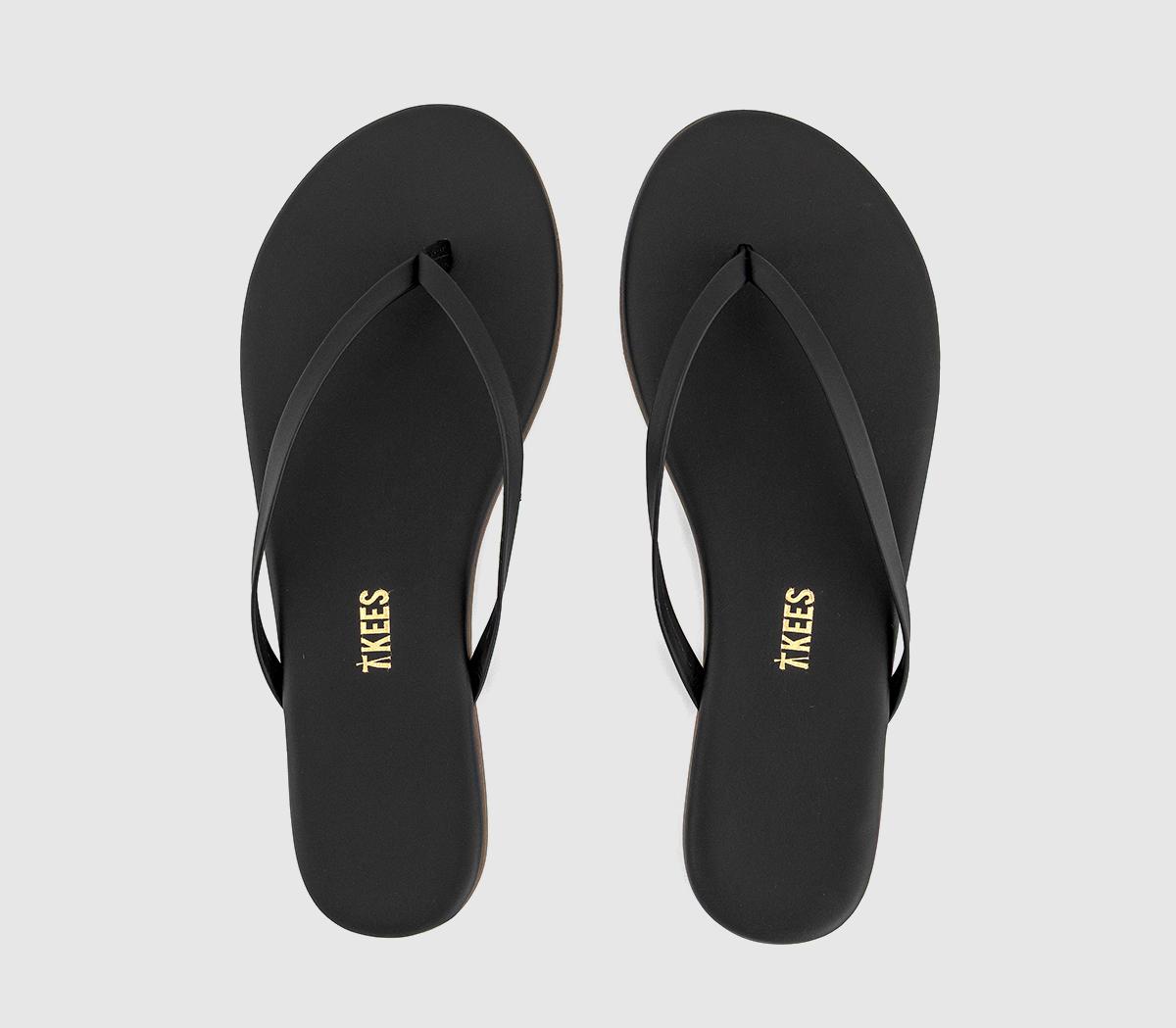 TKEESLily Liners Flip Flops TKEESLily Liners Flip FlopsBlack