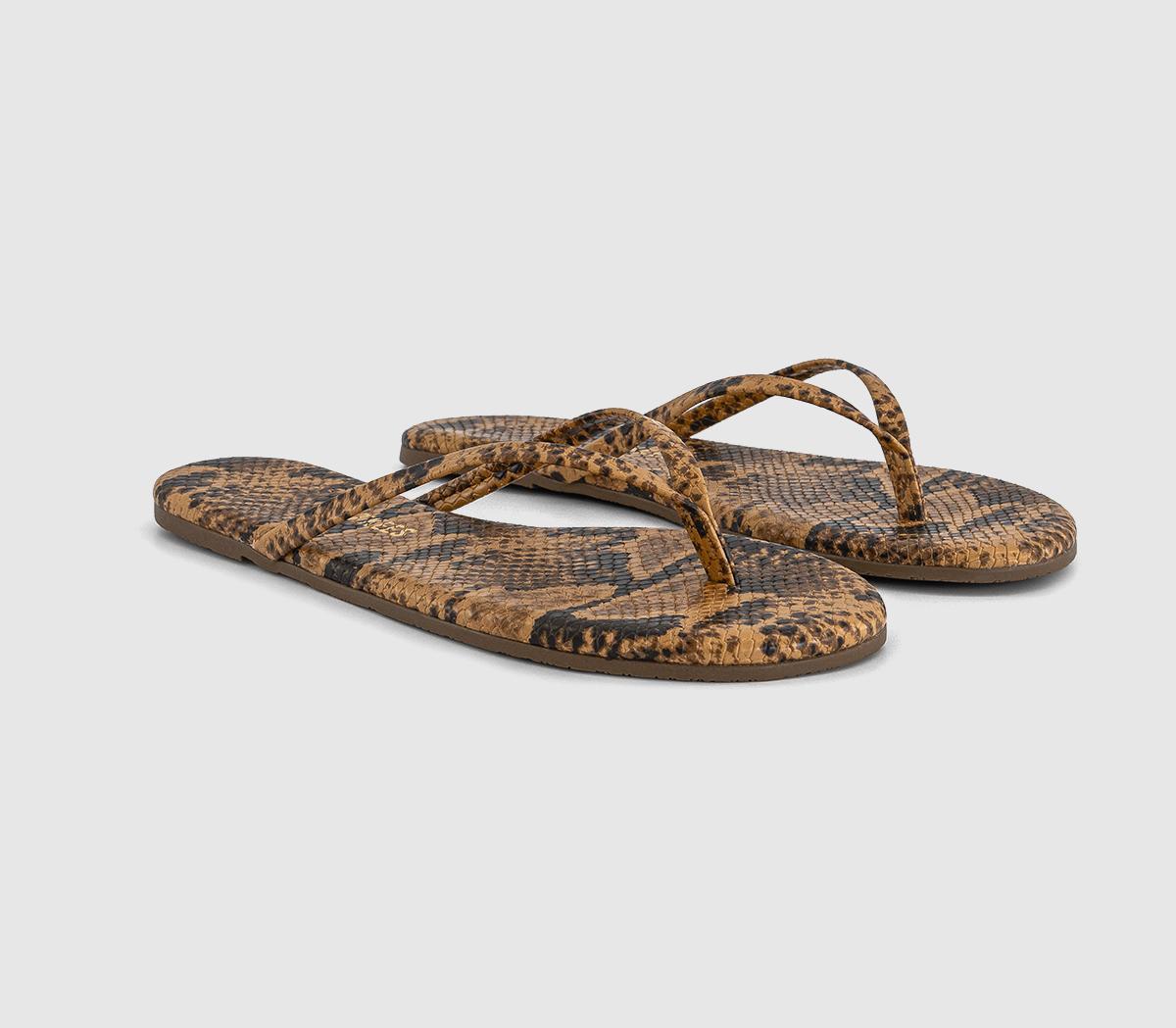 TKEESStudio Exotic Flip Flops TKEESStudio Exotic Flip FlopsSnake