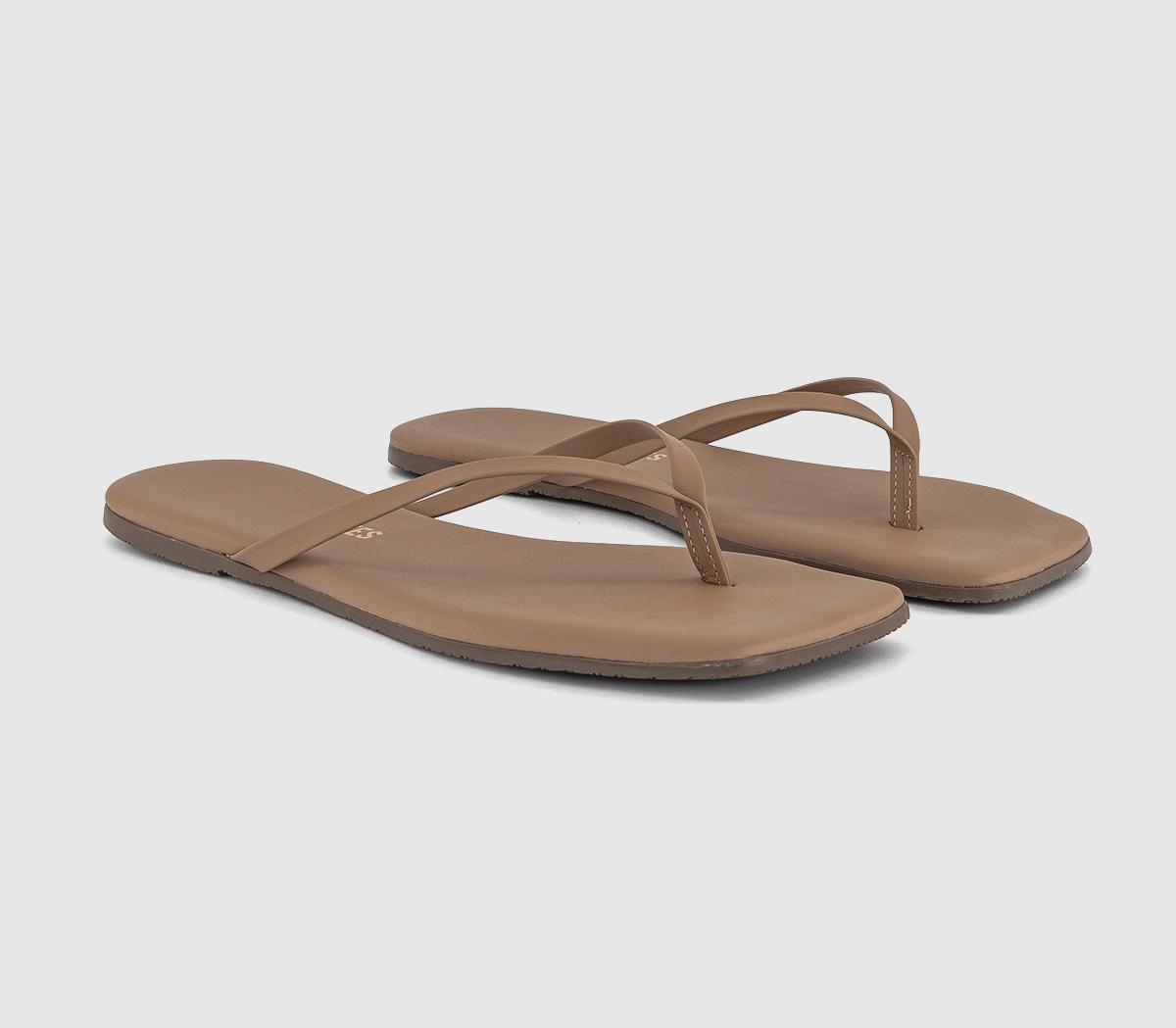TKEESSquare Toe Lily Flip FlopsCocobutter