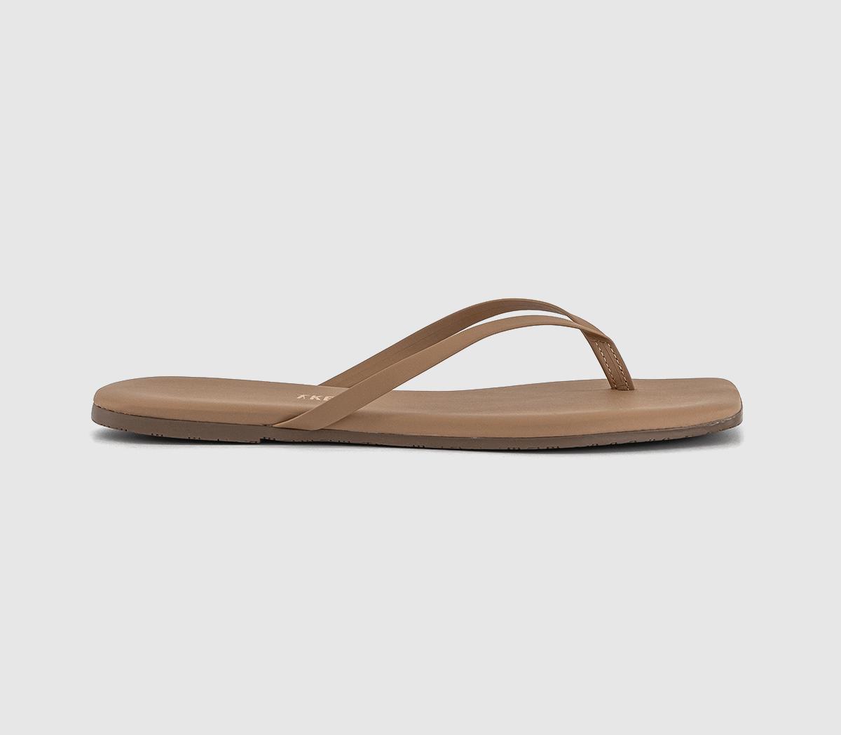 TKEESSquare Toe Lily Flip FlopsCocobutter