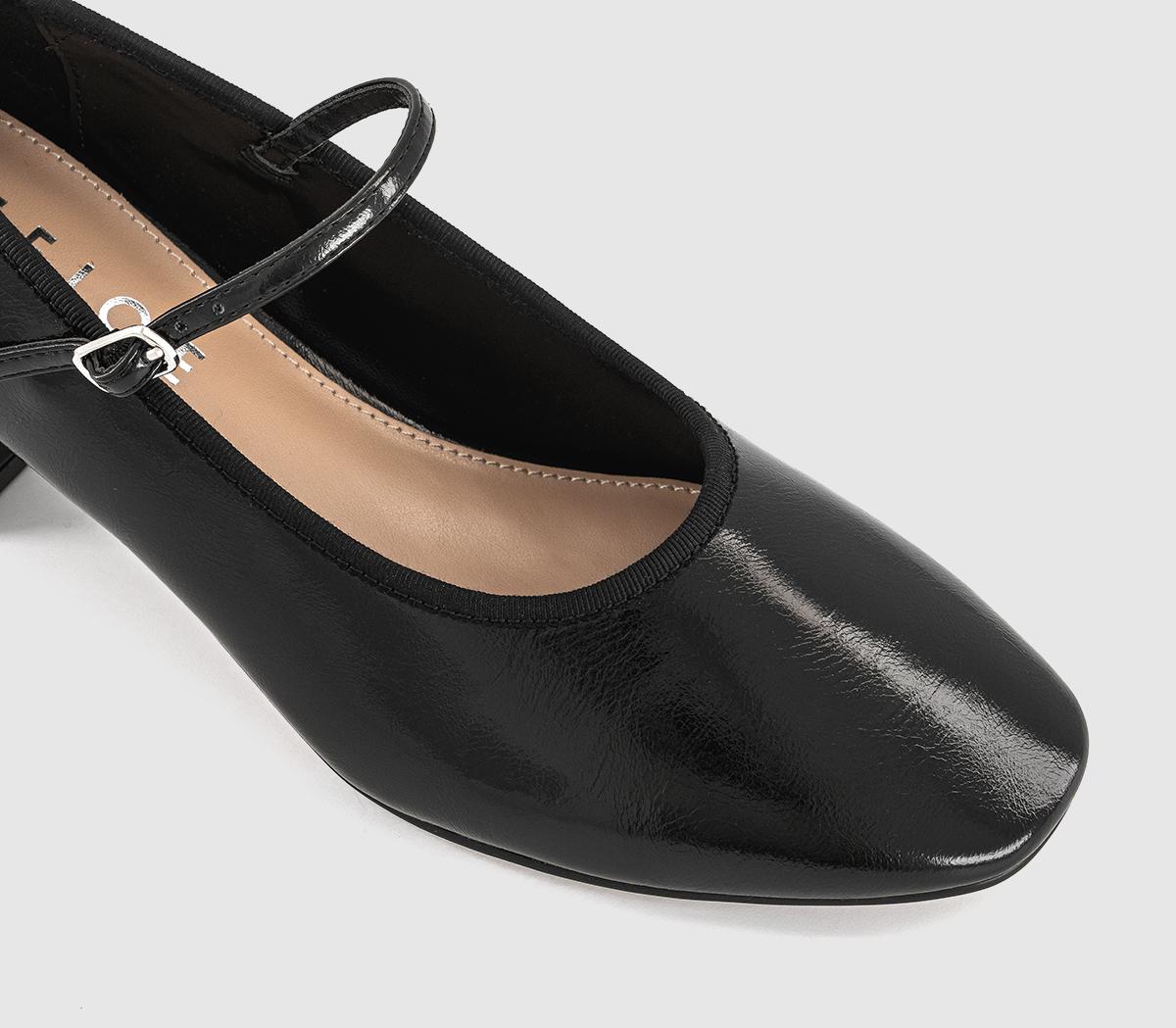 OFFICEMarlowe One Strap Heeled Mary JanesBlack