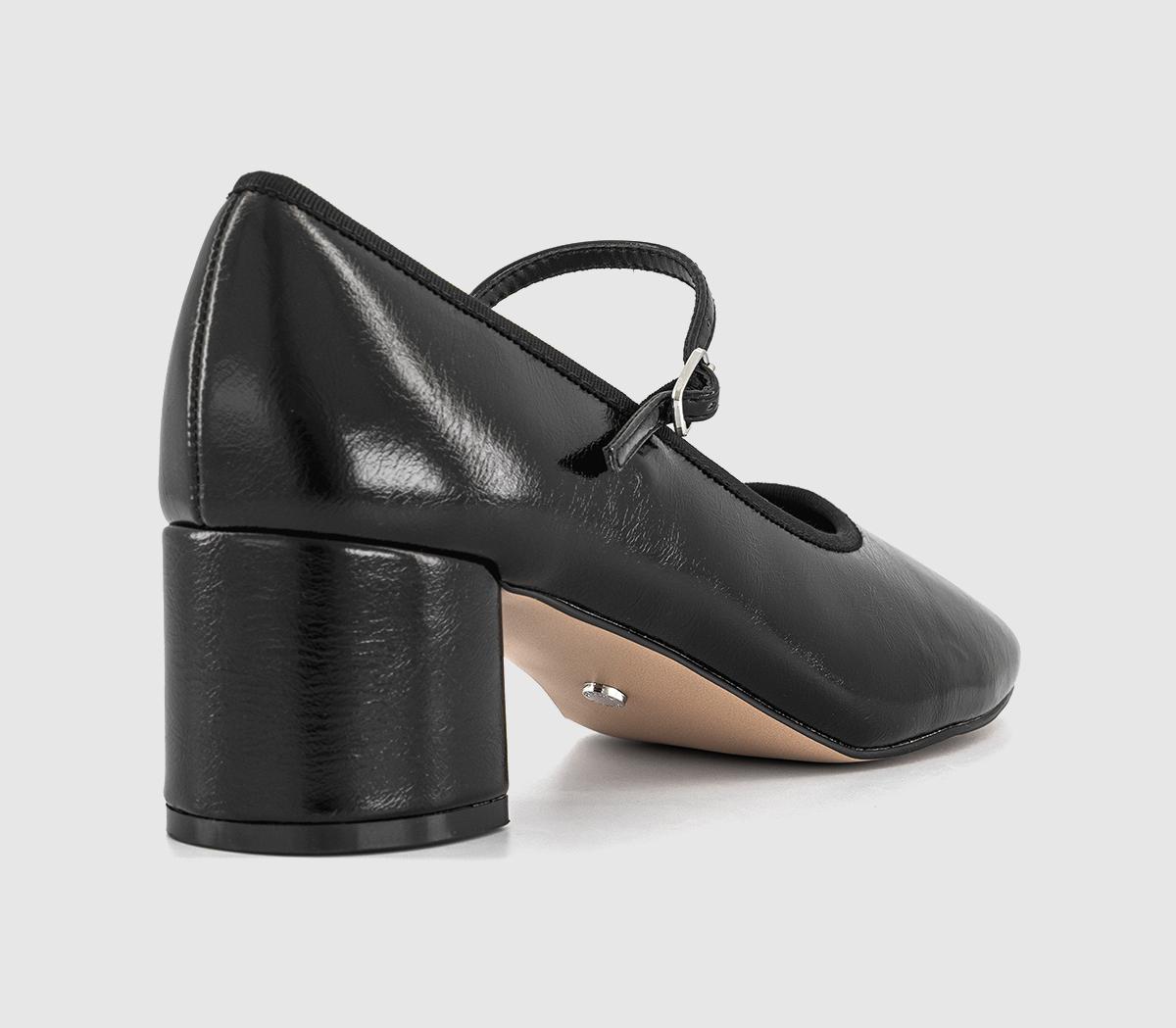 OFFICEMarlowe One Strap Heeled Mary JanesBlack