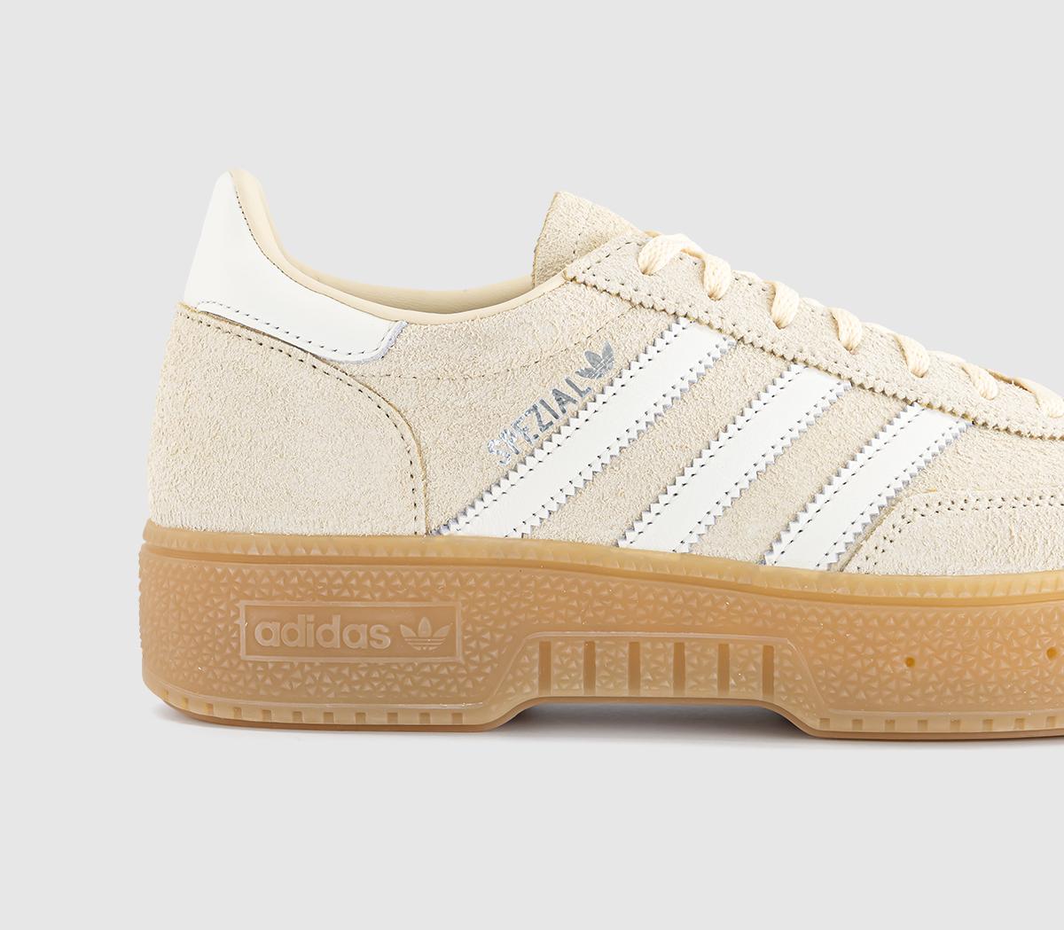 adidasHandball Spezial Bold TrainersWarm Vanilla Offwhite Gum