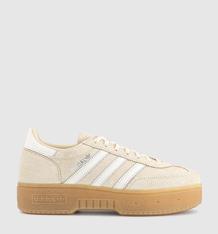 adidas Handball Spezial Bold Trainers Warm Vanilla Offwhite Gum