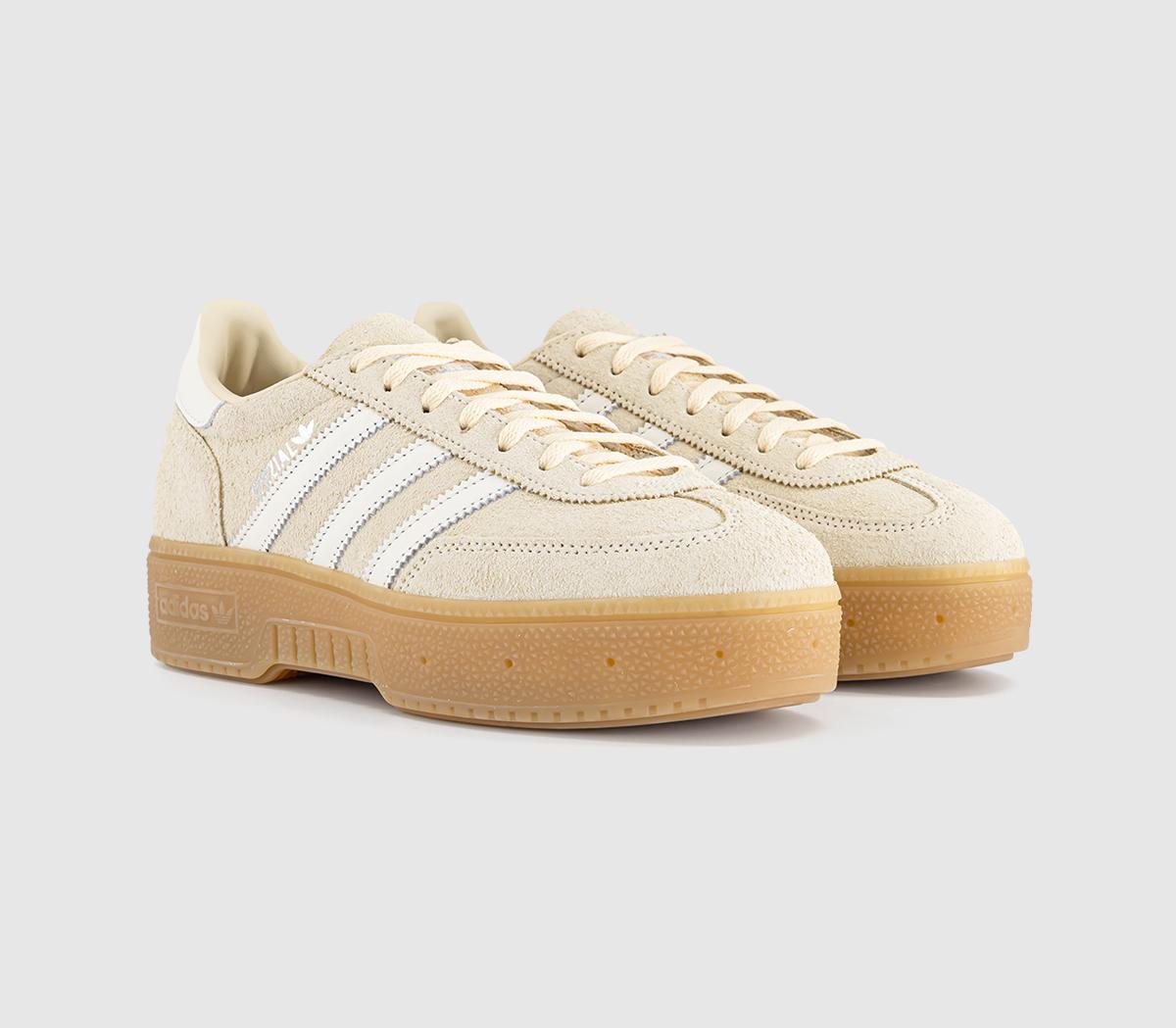 adidasHandball Spezial Bold TrainersWarm Vanilla Offwhite Gum