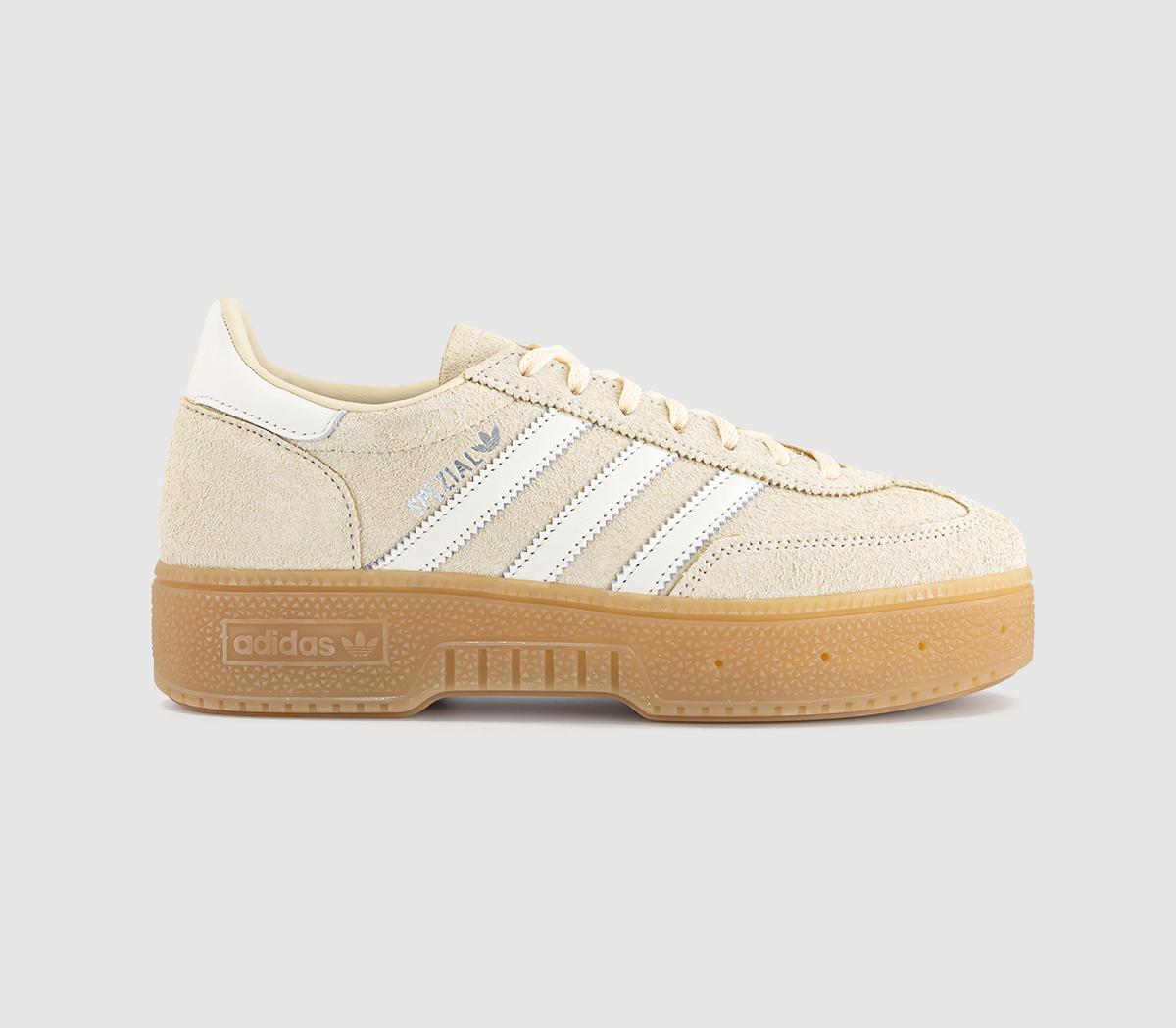 adidasHandball Spezial Bold TrainersWarm Vanilla Offwhite Gum