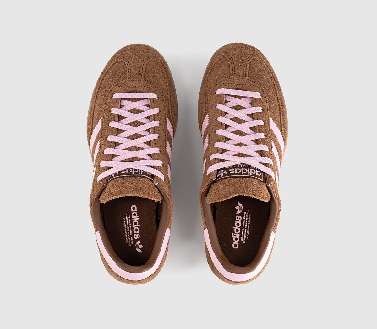 adidasHandball Spezial Bold TrainersPreloved Brown Clear Pink Gum