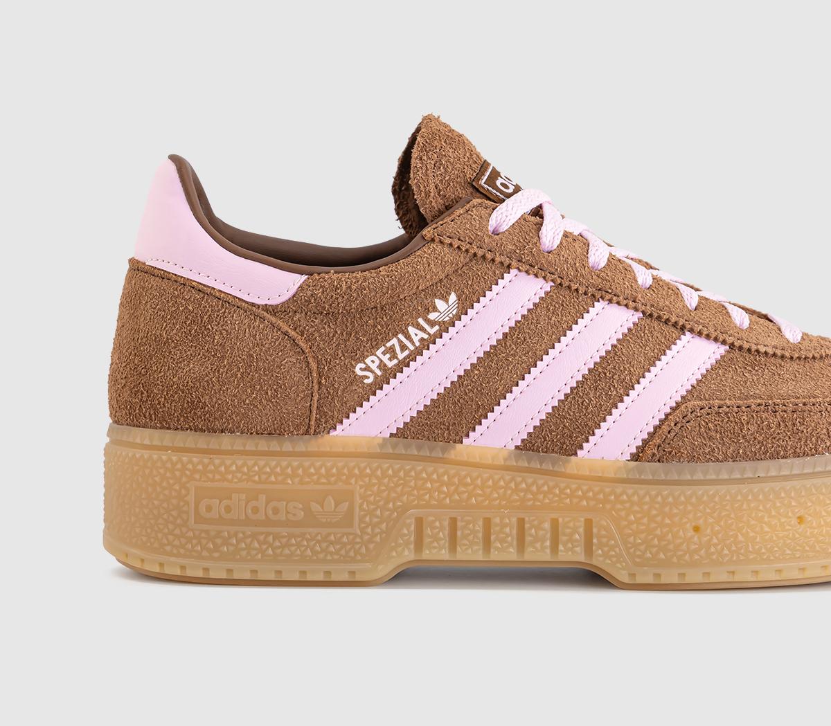 adidasHandball Spezial Bold TrainersPreloved Brown Clear Pink Gum