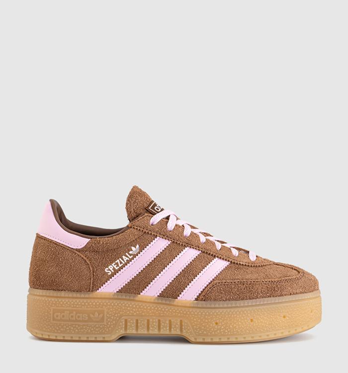 adidas Handball Spezial Bold Trainers Preloved Brown Clear Pink Gum