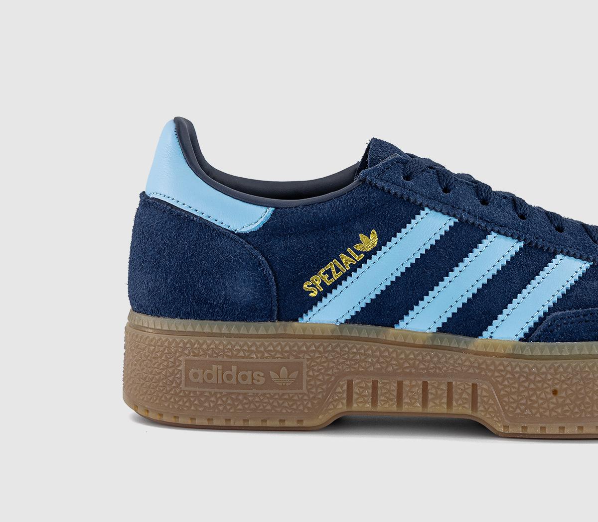 adidas Handball Spezial Bold Trainers Night Indigo Clear Sky Gum