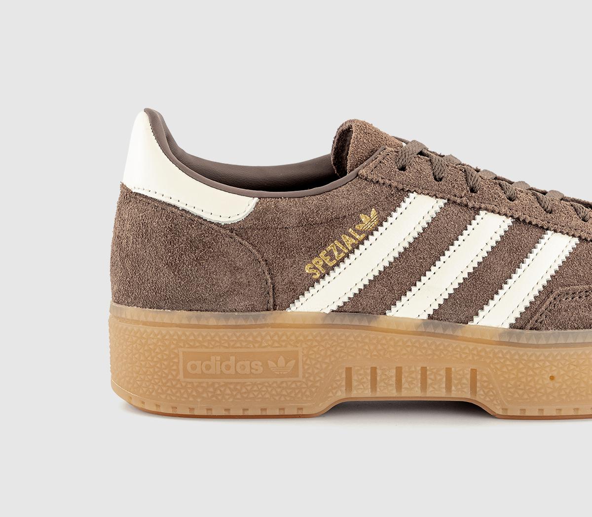 adidasHandball Spezial Bold TrainersEarth Strata Off White Gum