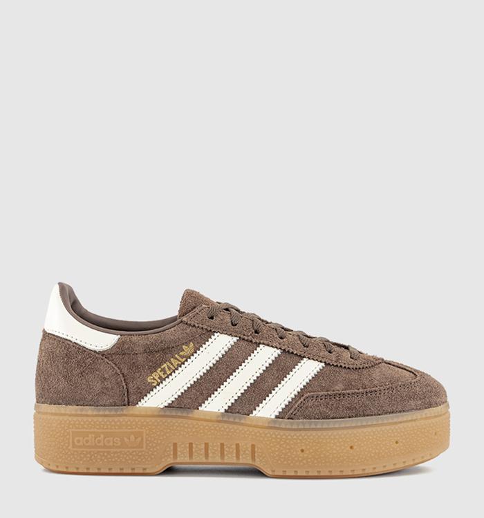 adidas Handball Spezial Bold Trainers Earth Strata Off White Gum