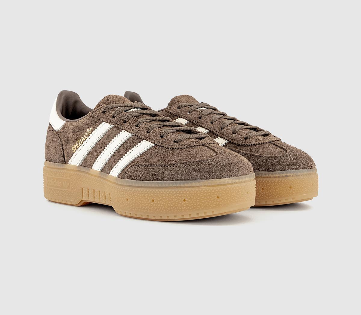 adidasHandball Spezial Bold TrainersEarth Strata Off White Gum