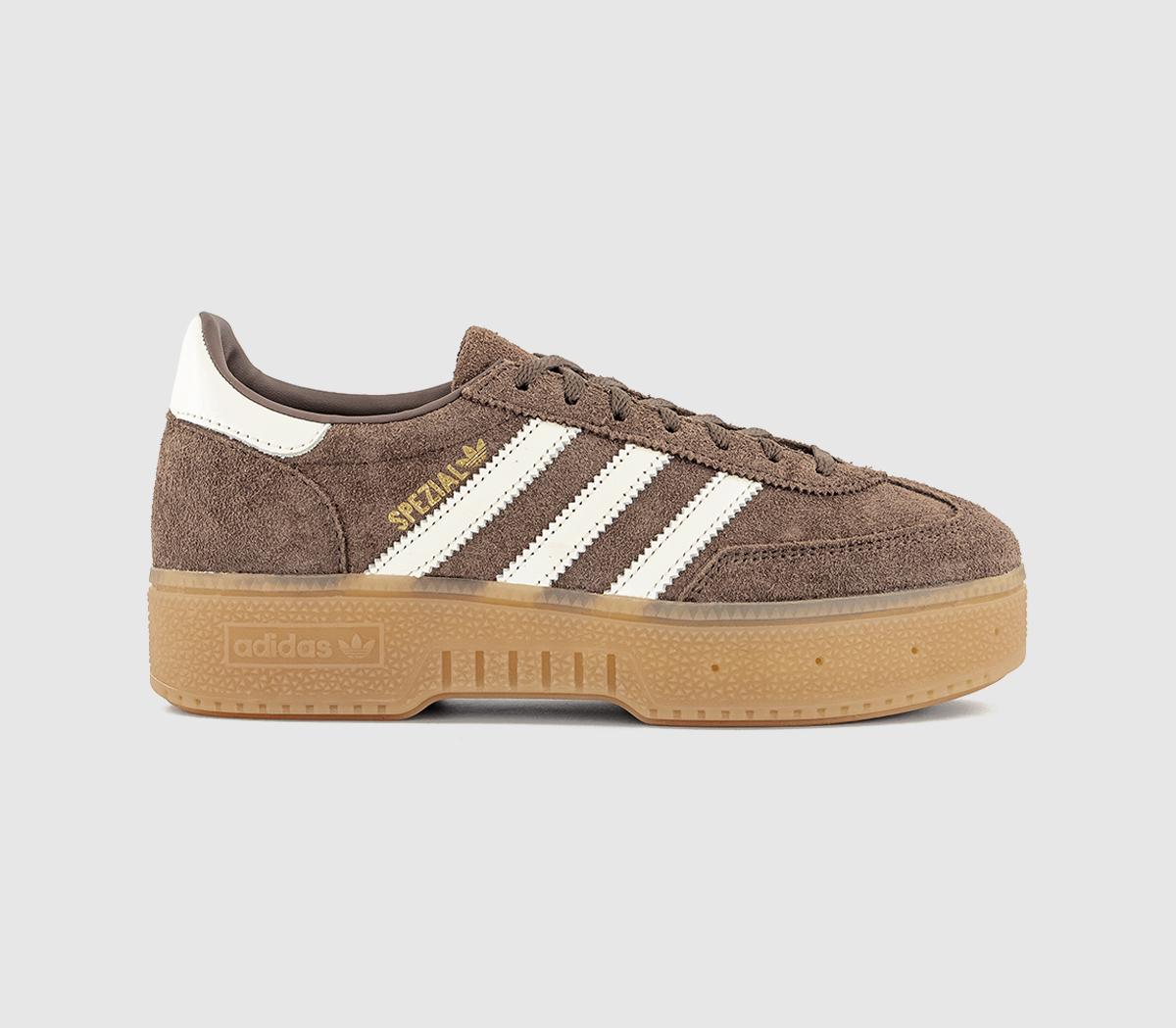 adidasHandball Spezial Bold TrainersEarth Strata Off White Gum