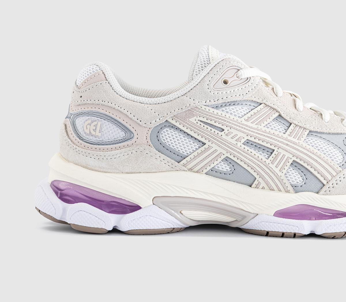 ASICSGel NYC 2.0 TrainersWhite Taro Purple