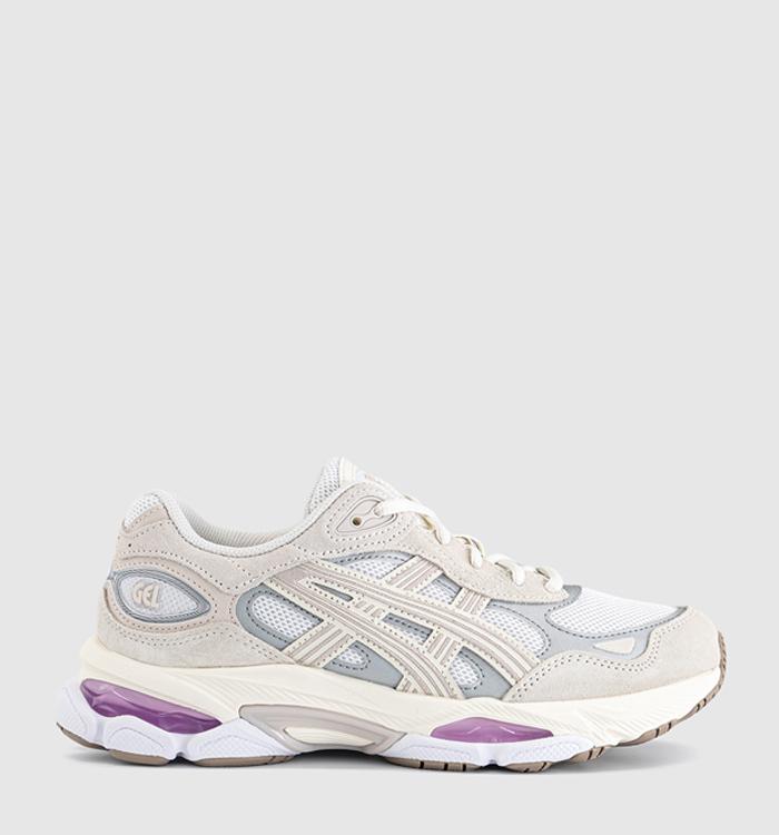 ASICS Gel NYC 2.0 Trainers White Taro Purple