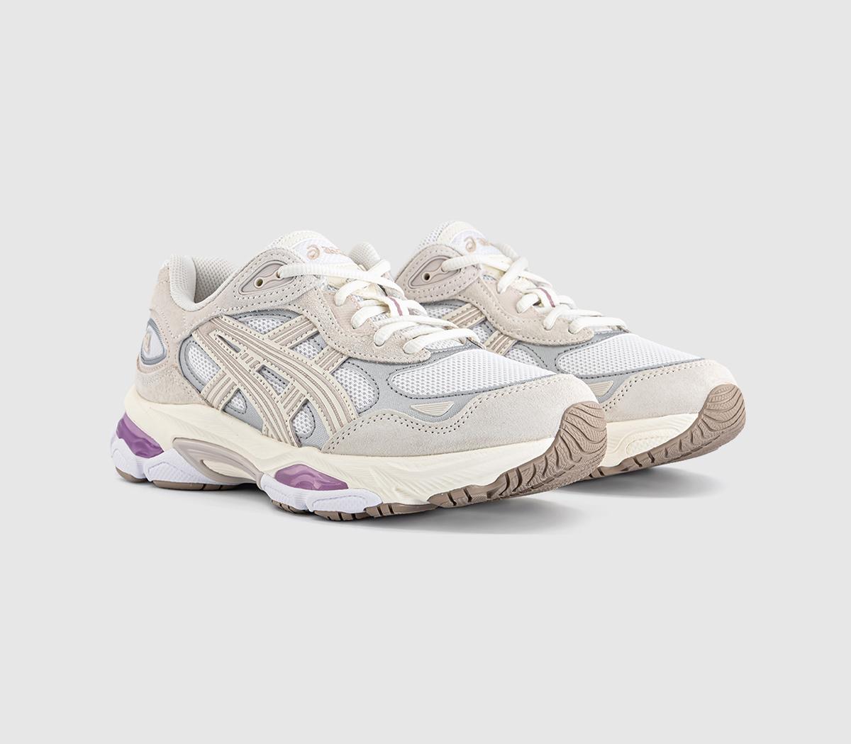 ASICSGel NYC 2.0 TrainersWhite Taro Purple