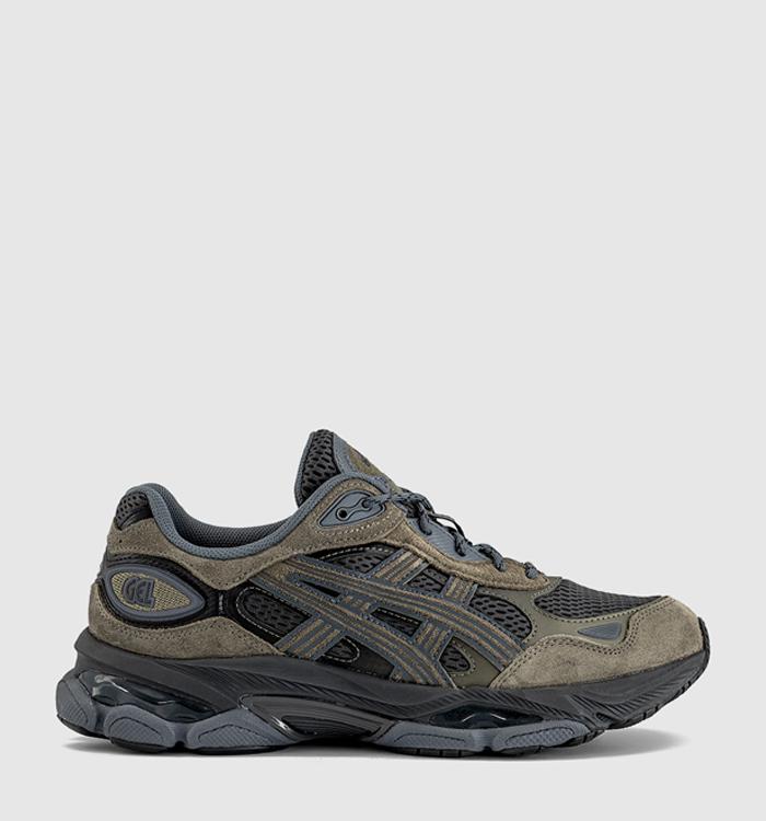 ASICS Gel Nyc 2.0 Trainers Graphite Grey Loden Green