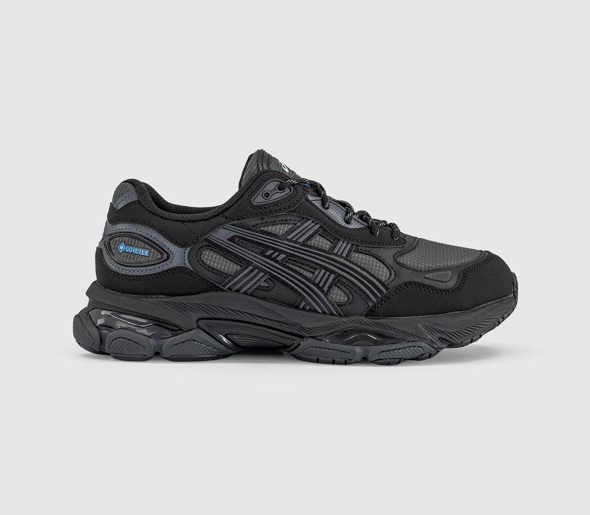 Asics Gel Nyc 2.0 Trainers Gortex Graphite Grey Black Gortex, 12