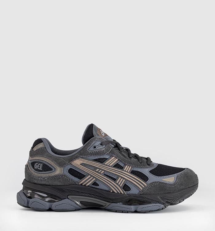 ASICS Gel Nyc 2.0 Trainers Black Graphite Grey