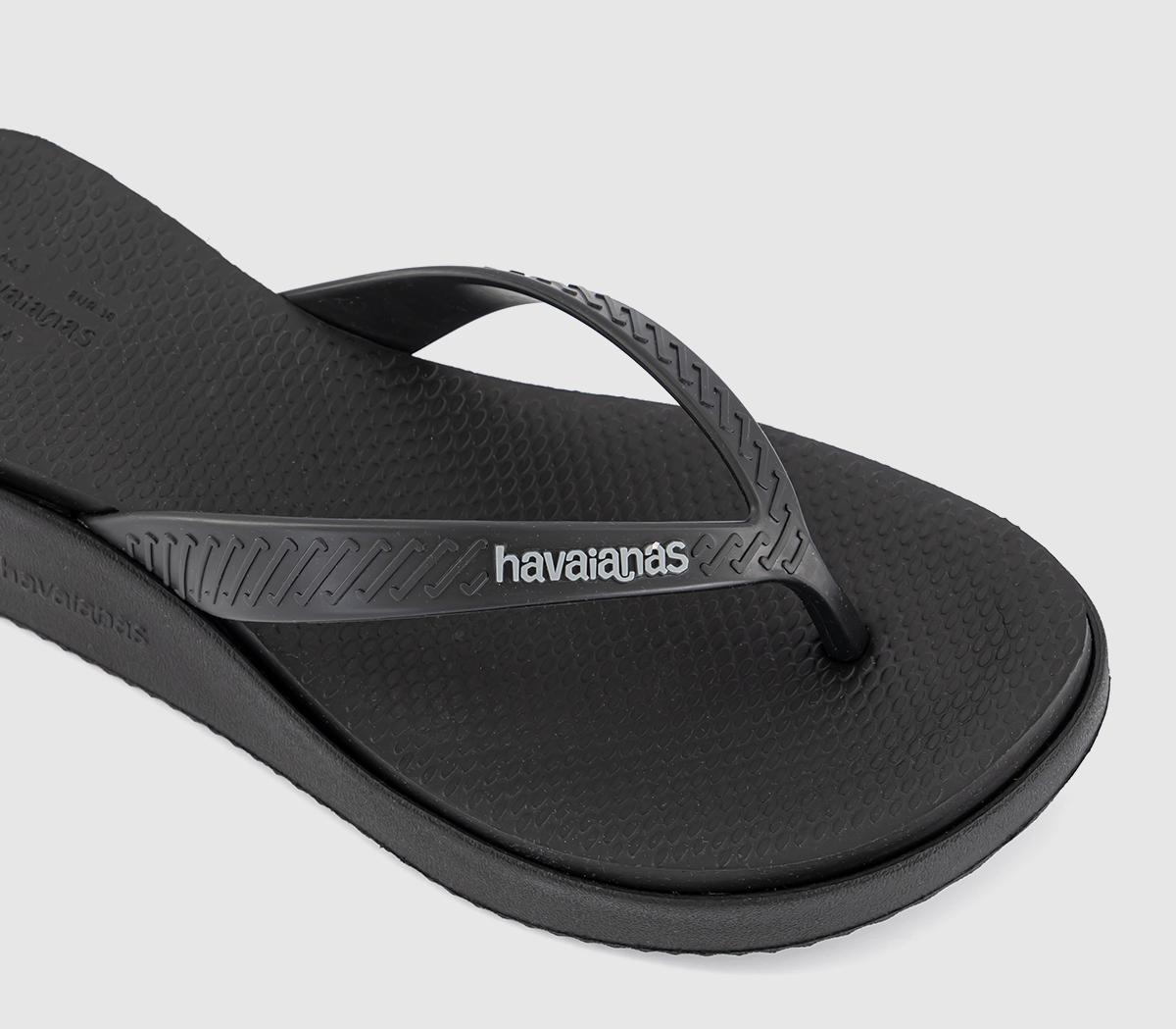 HavaianasHigh Platform Flip Flops HavaianasHigh Platform Flip FlopsBlack