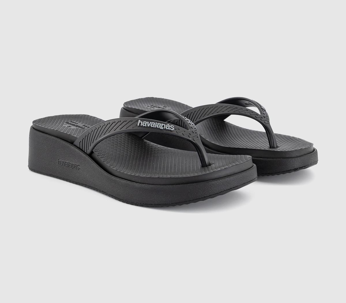 HavaianasHigh Platform Flip Flops HavaianasHigh Platform Flip FlopsBlack