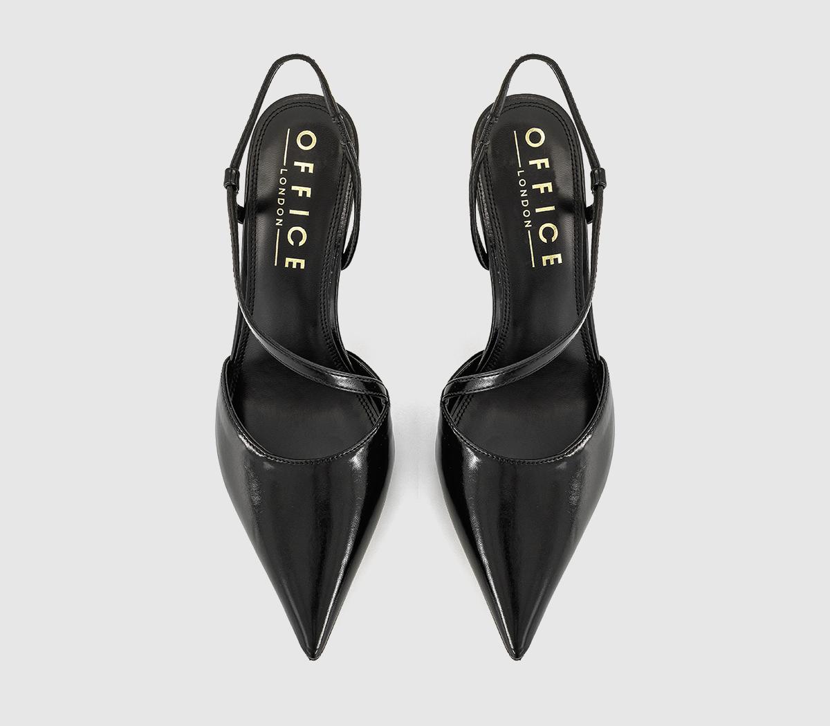 OFFICEHolborn - Assymetric Court HeelBlack