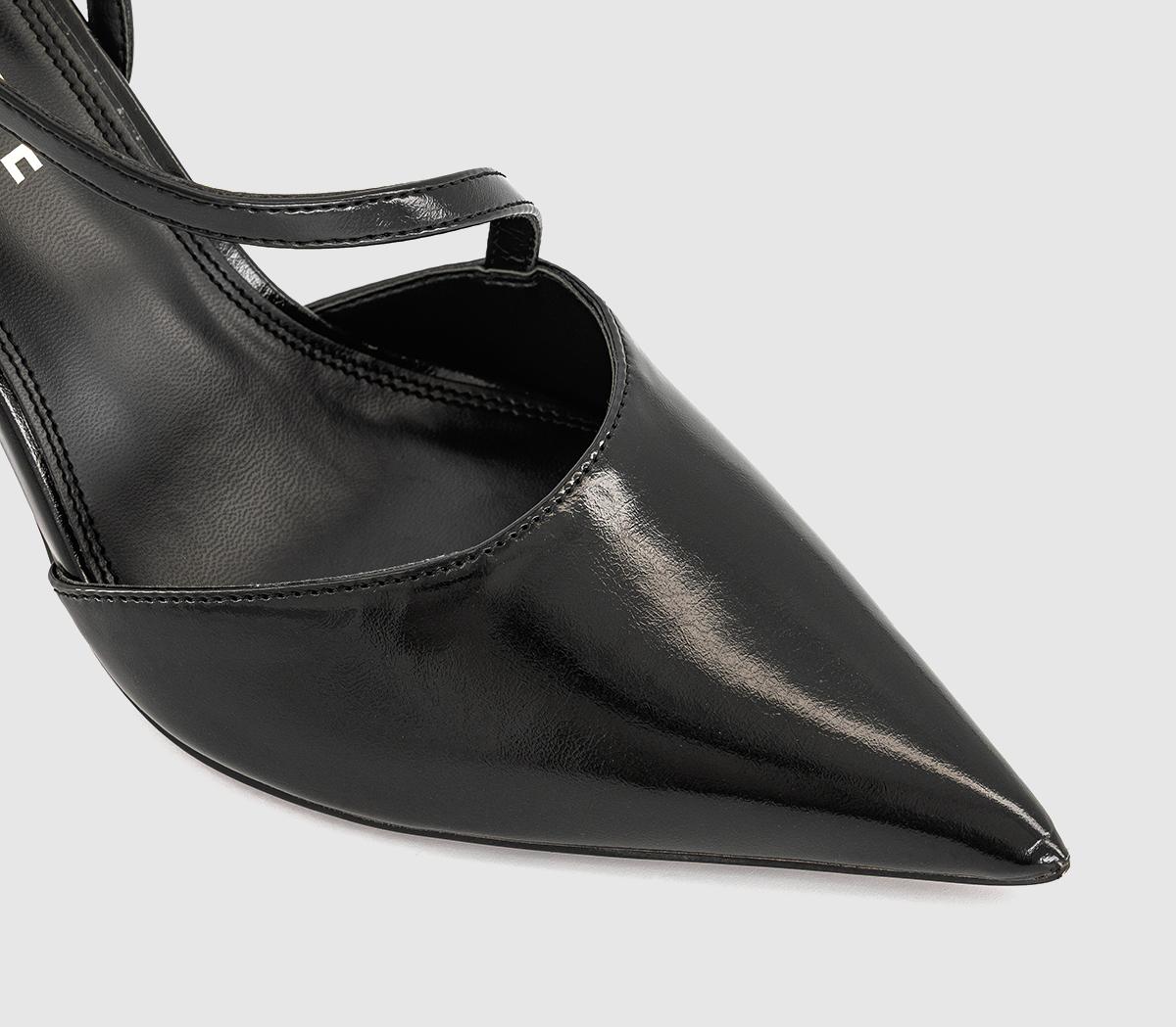 OFFICEHolborn - Assymetric Court HeelBlack