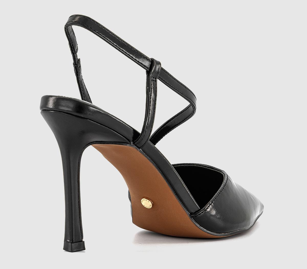 OFFICEHolborn - Assymetric Court HeelBlack