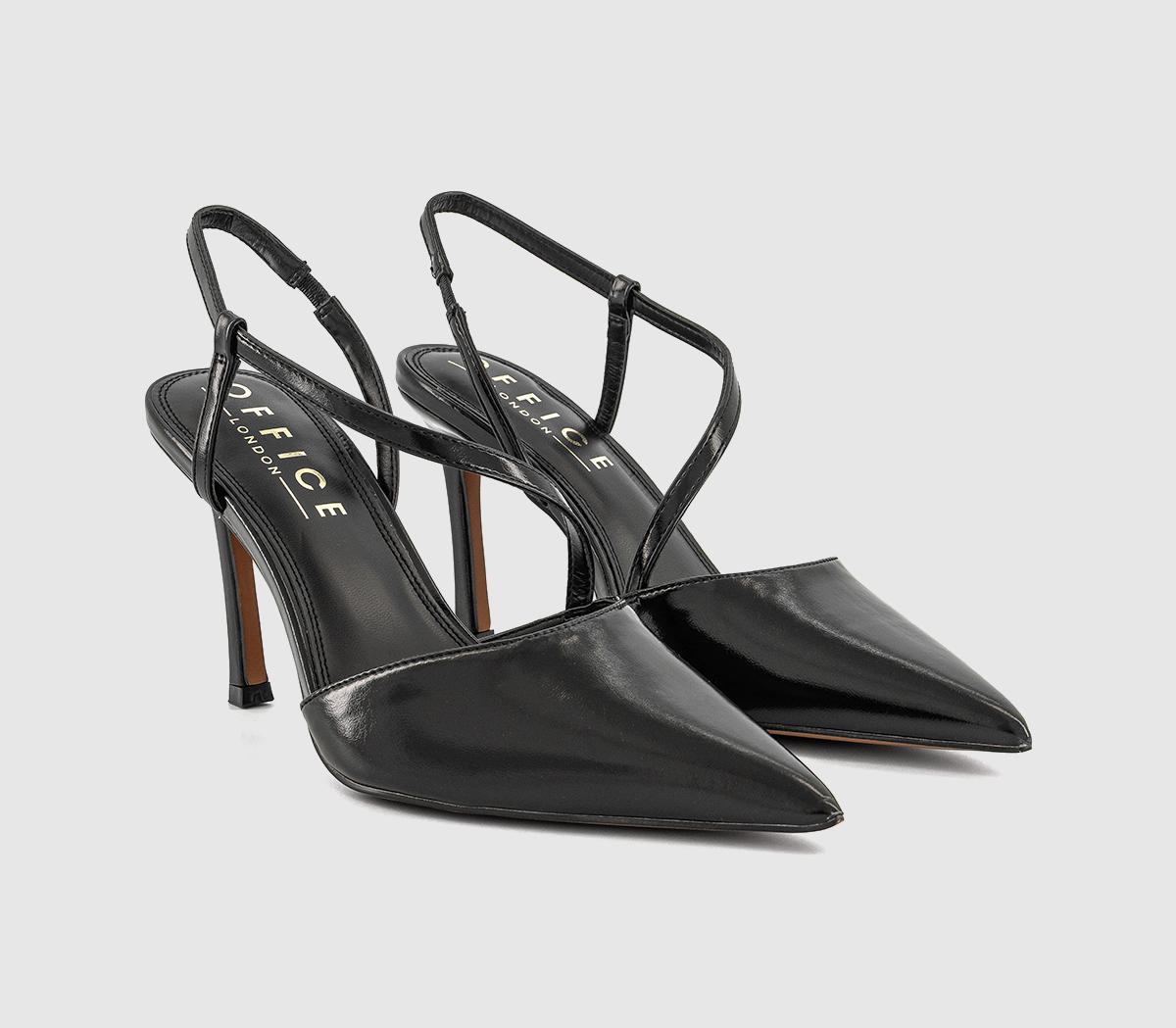 OFFICEHolborn - Assymetric Court HeelBlack